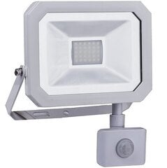 Светодиодный уличный прожектор с датчиком движения GR-LED-FL-20W-SENSOR белый цена и информация | Уличные светильники | pigu.lt