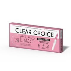 Тест на беременность Clear Choice Easy тест (ранний тест на беременность, чувствительность 10мМЕ / мл) цена и информация | Первая помощь | pigu.lt