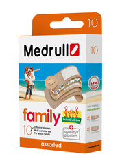 Pleistras Medrull plasters FAMILY Pack N10 kaina ir informacija | Pirmoji pagalba | pigu.lt