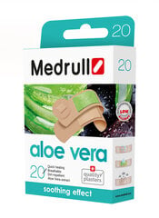 Пластырь Medrull Aloe Vera N20 цена и информация | Первая помощь | pigu.lt