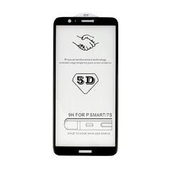 Защитное стекло Full Glue 5D для Huawei P Smart 2019, черный цена и информация | Защитные пленки для телефонов | pigu.lt