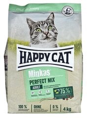 Happy Cat Minkas Perfect Mix, 4 kg kaina ir informacija | Sausas maistas katėms | pigu.lt