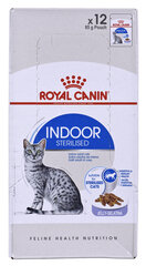 Konservai katėms Royal Canin Indoor Sterilised Jelly, 12x85 g kaina ir informacija | Konservai katėms | pigu.lt