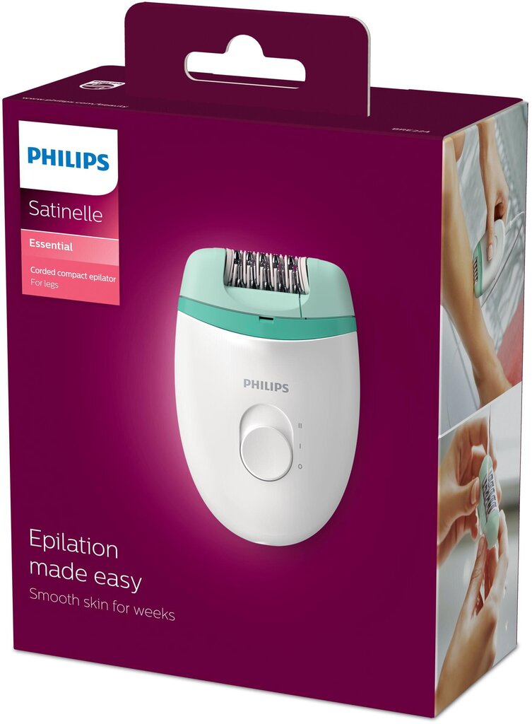 Philips BRE224/00 цена и информация | Epiliatoriai | pigu.lt