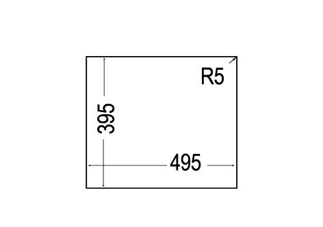 Sink Teka Square 50.40TG Arctic White kaina ir informacija | Virtuvinės plautuvės | pigu.lt