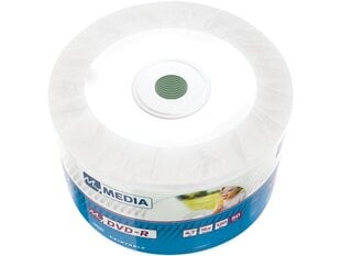 My Media DVD-R Wide Silver Inkjet Printable No ID Brand цена и информация | Виниловые пластинки, CD, DVD | pigu.lt