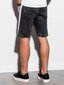 Vyriški džinsiniai šortai W221 - juodi цена и информация | Vyriški šortai | pigu.lt