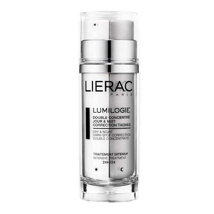 Dvigubo poveikio veido serumas Lierac Lumilogie Day & Night Dark-Spot Correction 30 ml kaina ir informacija | Veido aliejai, serumai | pigu.lt