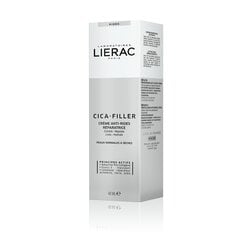 Atkuriamasis veido kremas Lierac Cica-Filler Anti-Wrinkle 40 ml kaina ir informacija | Veido kremai | pigu.lt