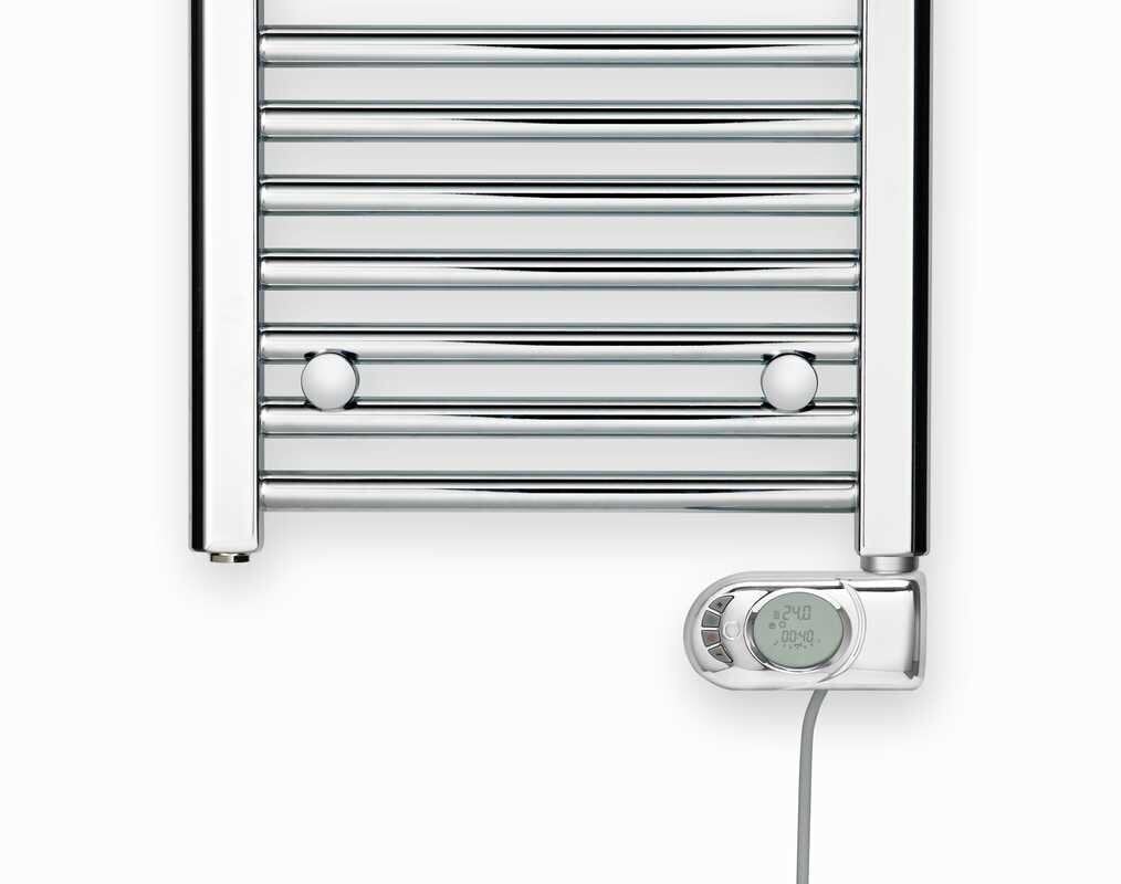 Elektrinis vonios radiatorius Zehnder Aura PBECZ-080-40/MQ, 80x40cm, chromo spalvos kaina ir informacija | Gyvatukai, vonios radiatoriai | pigu.lt