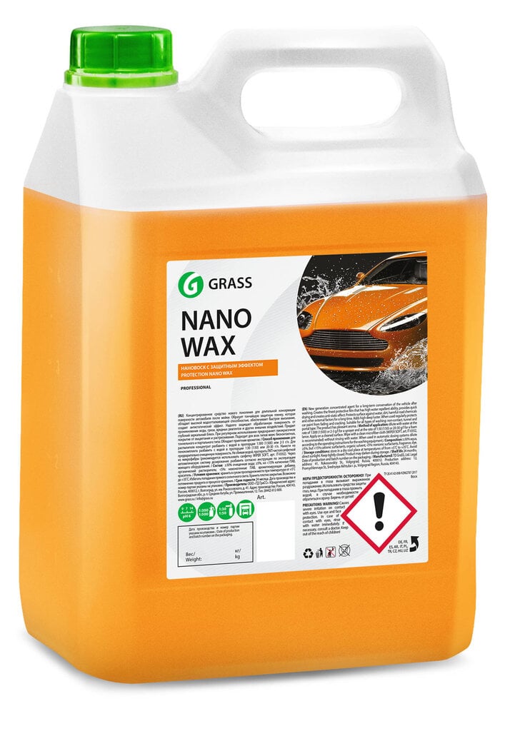 "NANO WAX" - Nano vaškas 5 kg цена и информация | Autochemija | pigu.lt