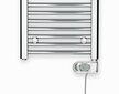 Elektrinis vonios radiatorius Zehnder Aura PBECZ-120-50/MQ, 120x50cm, chromo spalvos цена и информация | Gyvatukai, vonios radiatoriai | pigu.lt