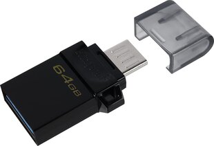 MEMORY DRIVE FLASH USB3.2/64GB DTDUO3G2/64GB KINGSTON цена и информация | USB накопители | pigu.lt