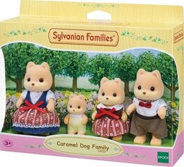 Figūrėlių rinkinys Sylvanian Family Caramel Dog Family kaina ir informacija | Sylvanian Families Vaikams ir kūdikiams | pigu.lt