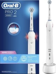 Oral-B PRO 2 2000 цена и информация | Электрические зубные щетки | pigu.lt