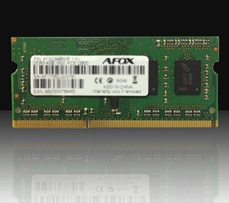 AFOX AFSD34AN1P kaina ir informacija | Operatyvioji atmintis (RAM) | pigu.lt