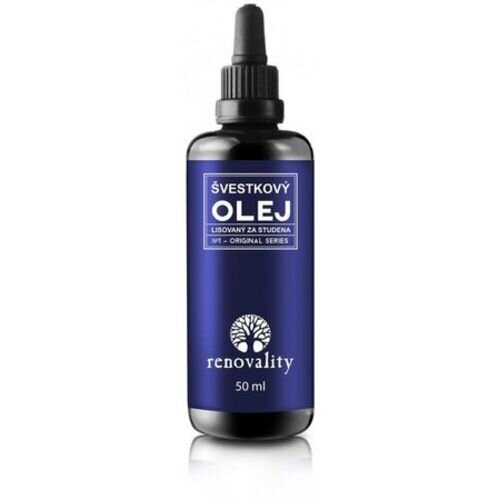 Kūno aliejus Renovality Original Series Plum Oil, 50ml kaina ir informacija | Kūno kremai, losjonai | pigu.lt