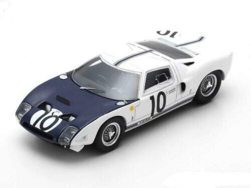 Ford GT #10 24H Le Mans 1964 P. Hill - B. McLaren Spark 1:43 kaina ir informacija | Kolekciniai modeliukai | pigu.lt