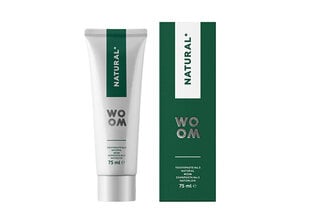 WOOM отбеливающая зубная паста NATURAL+, 75 цена и информация | Зубные щетки, пасты | pigu.lt