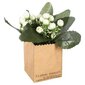 Dirbtinis augalas popierinėje pakuotėje, 21 cm kaina ir informacija | Dirbtinės gėlės | pigu.lt
