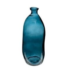 Vaza - Mėlynas butelis, 51 cm kaina ir informacija | Vazos | pigu.lt