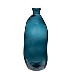 Vaza - Mėlynas butelis, 51 cm kaina ir informacija | Vazos | pigu.lt