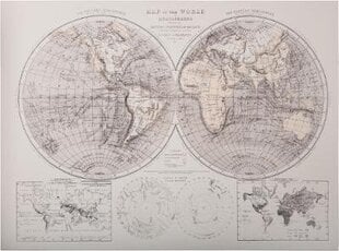 Репродукция Карта мира цена и информация | Репродукции, картины | pigu.lt
