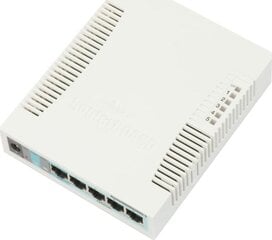 MikroTik MT CSS106-5G-1S kaina ir informacija | Komutatoriai (Switch) | pigu.lt