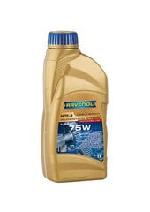 Transmisinė alyva Ravenol MTF-3 75W, 1 L kaina ir informacija | Kitos alyvos | pigu.lt