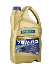 Масло трансмиссионное Ravenol MTF-2 75W80, 4л цена и информация | Другие масла | pigu.lt