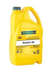 Variklinė alyva Ravenol Break-In Oil SAE 30, 5L цена и информация | Моторные масла | pigu.lt