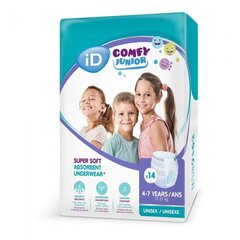 Sauskelnės-kelnaitės iD Comfy Junior 17-27 kg 14 vnt kaina ir informacija | Sauskelnės | pigu.lt