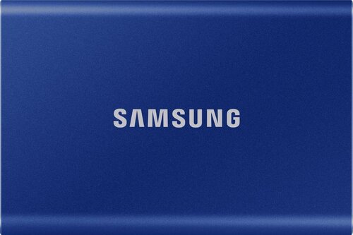 Samsung SSD T7 500GB, Mėlyna (MU-PC500H/WW) kaina ir informacija | Išoriniai kietieji diskai (SSD, HDD) | pigu.lt