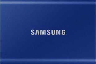 Samsung SSD T7 500GB, Mėlyna (MU-PC500H/WW) kaina ir informacija | Samsung Kompiuterinė technika | pigu.lt