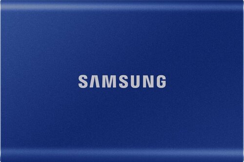 Samsung SSD T7 1TB, Mėlyna (MU-PC1T0H/WW) kaina ir informacija | Išoriniai kietieji diskai (SSD, HDD) | pigu.lt