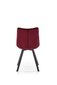 2-ų kėdžių komplektas Halmar K332, raudonas цена и информация | Virtuvės ir valgomojo kėdės | pigu.lt