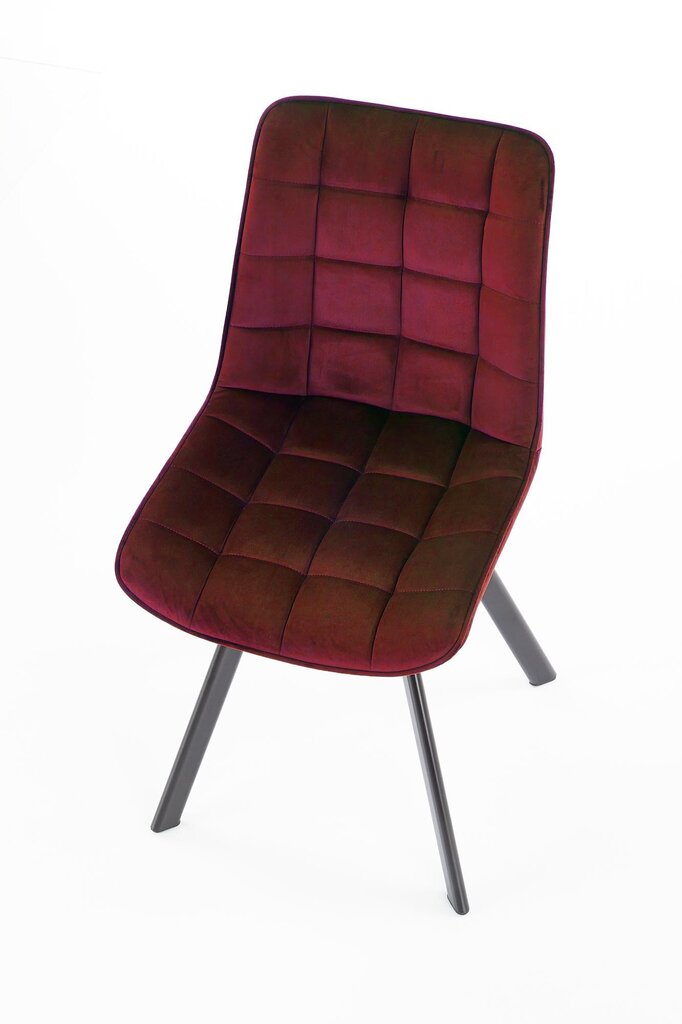 2-ų kėdžių komplektas Halmar K332, raudonas цена и информация | Virtuvės ir valgomojo kėdės | pigu.lt
