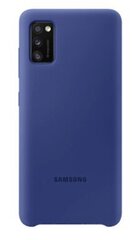 Samsung original silicone dėklas telefonui skirtas Galaxy A41, blue kaina ir informacija | Telefono dėklai | pigu.lt