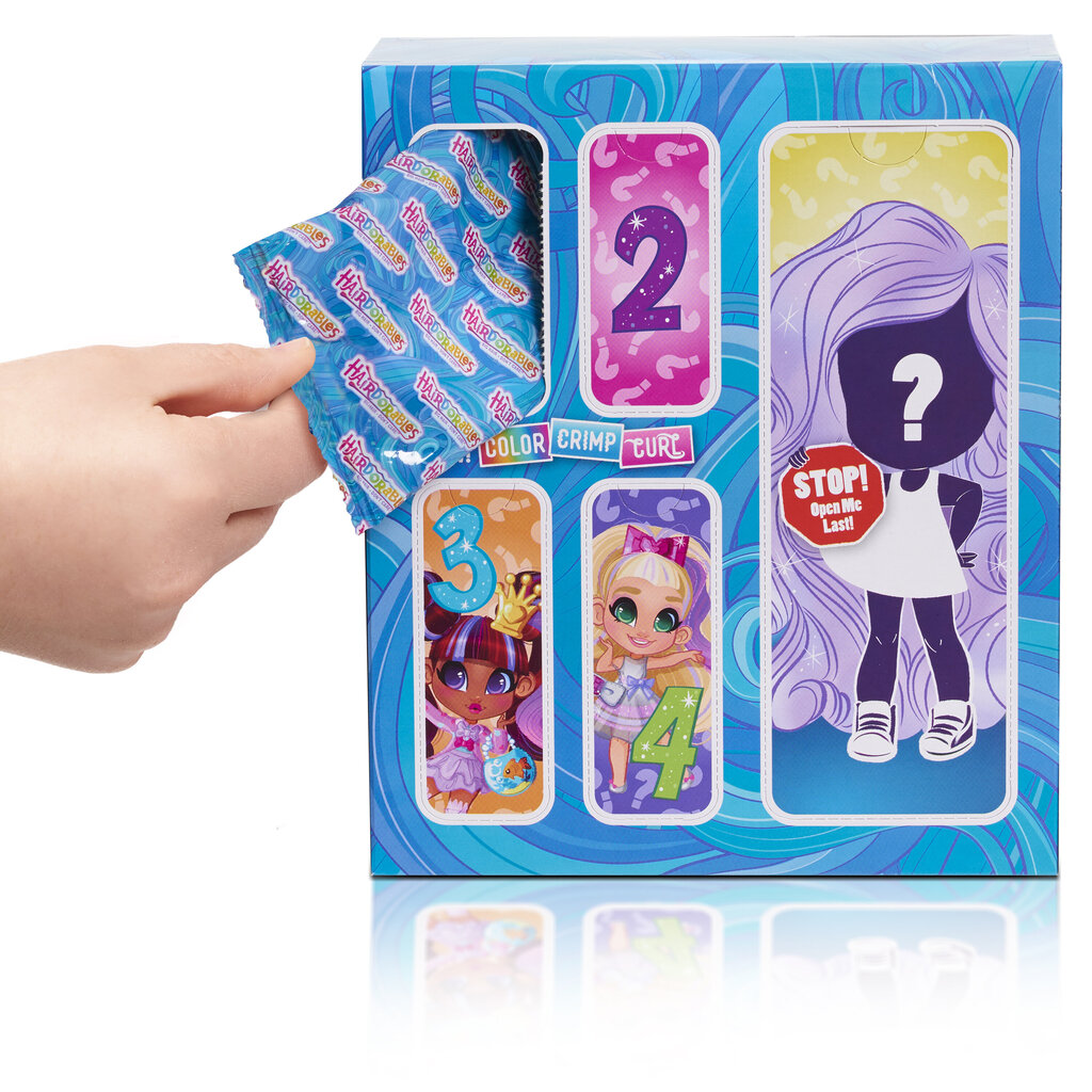 Kolekcinė lėlė-siurprizas su aksesuarais Hairdorables, serija 3, 23725 kaina ir informacija | Žaislai mergaitėms | pigu.lt