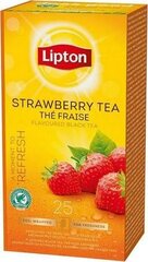 Lipton Juodoji Arbata su Braškėmis kaina ir informacija | Arbata | pigu.lt