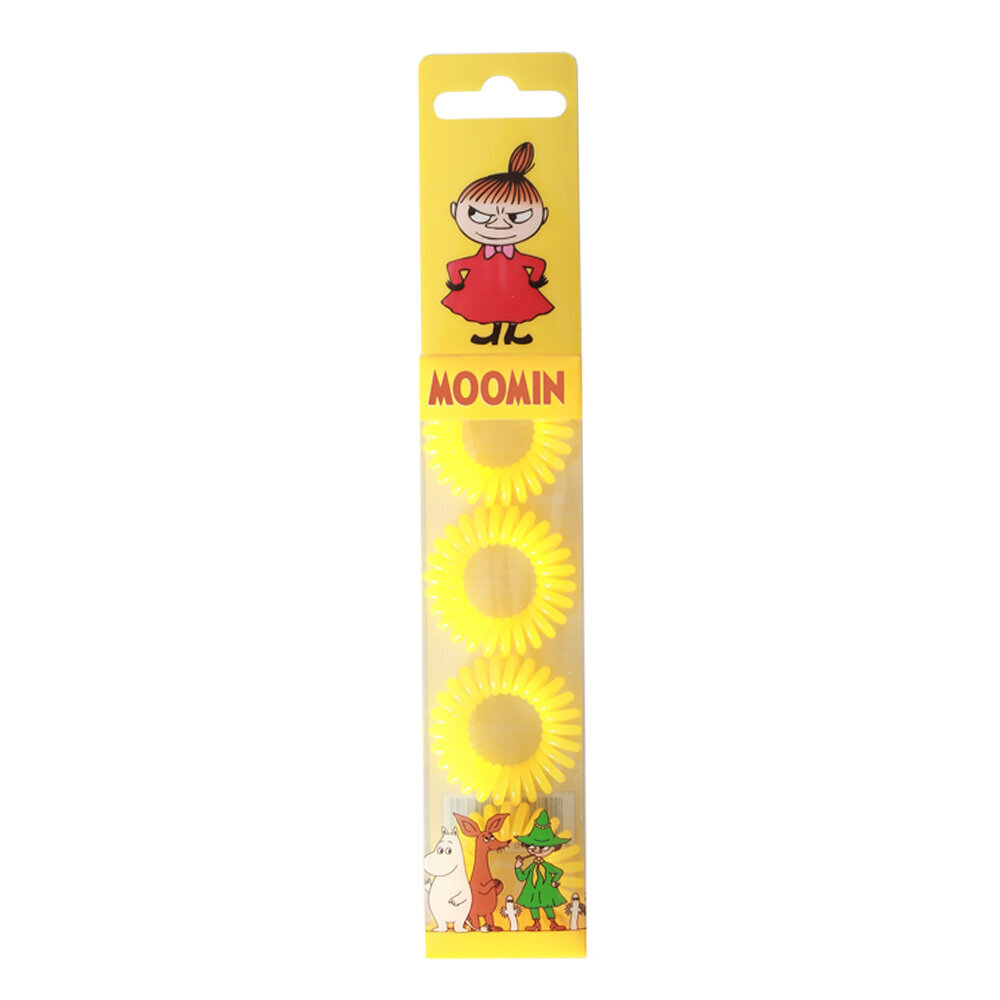 Plaukų gumytė Moomin, geltona цена и информация | Plaukų aksesuarai | pigu.lt