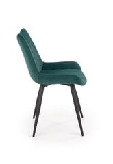 Комплект из 4 стульев Halmar K388, зеленый цена и информация | Стулья для кухни и столовой | pigu.lt