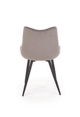 4-ių kėdžių komplektas Halmar K388, pilkas kaina ir informacija | Virtuvės ir valgomojo kėdės | pigu.lt