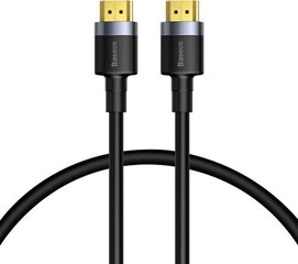 CABLE HDMI-HDMI 1M/BLACK CADKLF-E01 BASEUS kaina ir informacija | Kabeliai ir laidai | pigu.lt