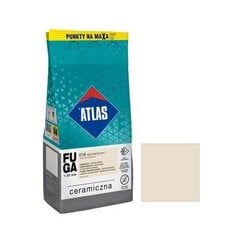Keraminis siūlių glaistas Atlas 018, 5 kg, pastelinės smėlio spalvos kaina ir informacija | Gruntai, glaistai ir kt. | pigu.lt