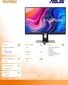 Asus PA278QV kaina ir informacija | Monitoriai | pigu.lt