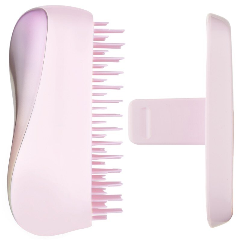 Plaukų šepetys Tangle Teezer Compact Styler, Matte Chrome цена и информация | Šepečiai, šukos, žirklės | pigu.lt