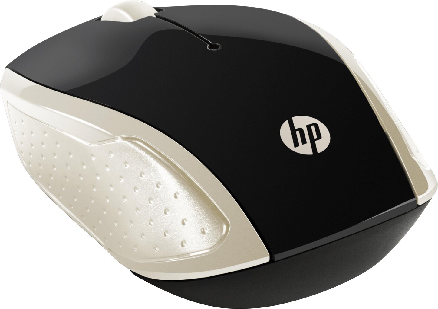 Belaidė pelė HP 200 2HU83AA, aukso/juodos spalvos kaina ir informacija | Pelės | pigu.lt