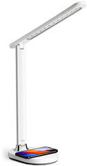 Настольная лампа Platinet с беспроводной зарядкой PDL081W 18W QI, белая (45244) цена и информация | Platinet Мебель и домашний интерьер | pigu.lt