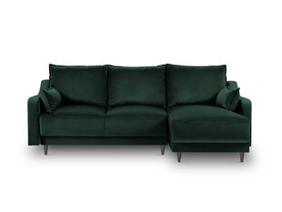Универсальный мягкий уголок Mazzini Sofas Pansy, темно-зеленый цена и информация | Угловые диваны | pigu.lt